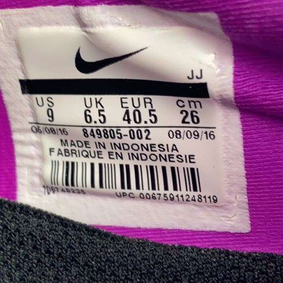 Nike Free TR6 Silver/Pink Athletic Running Shoes 849805-002 Women's Size 9 - Picture 12 of 12